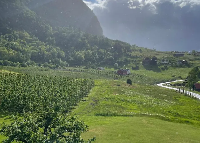 Villa Private House On Cider Farm - Fjord, & Jetty Sogndal